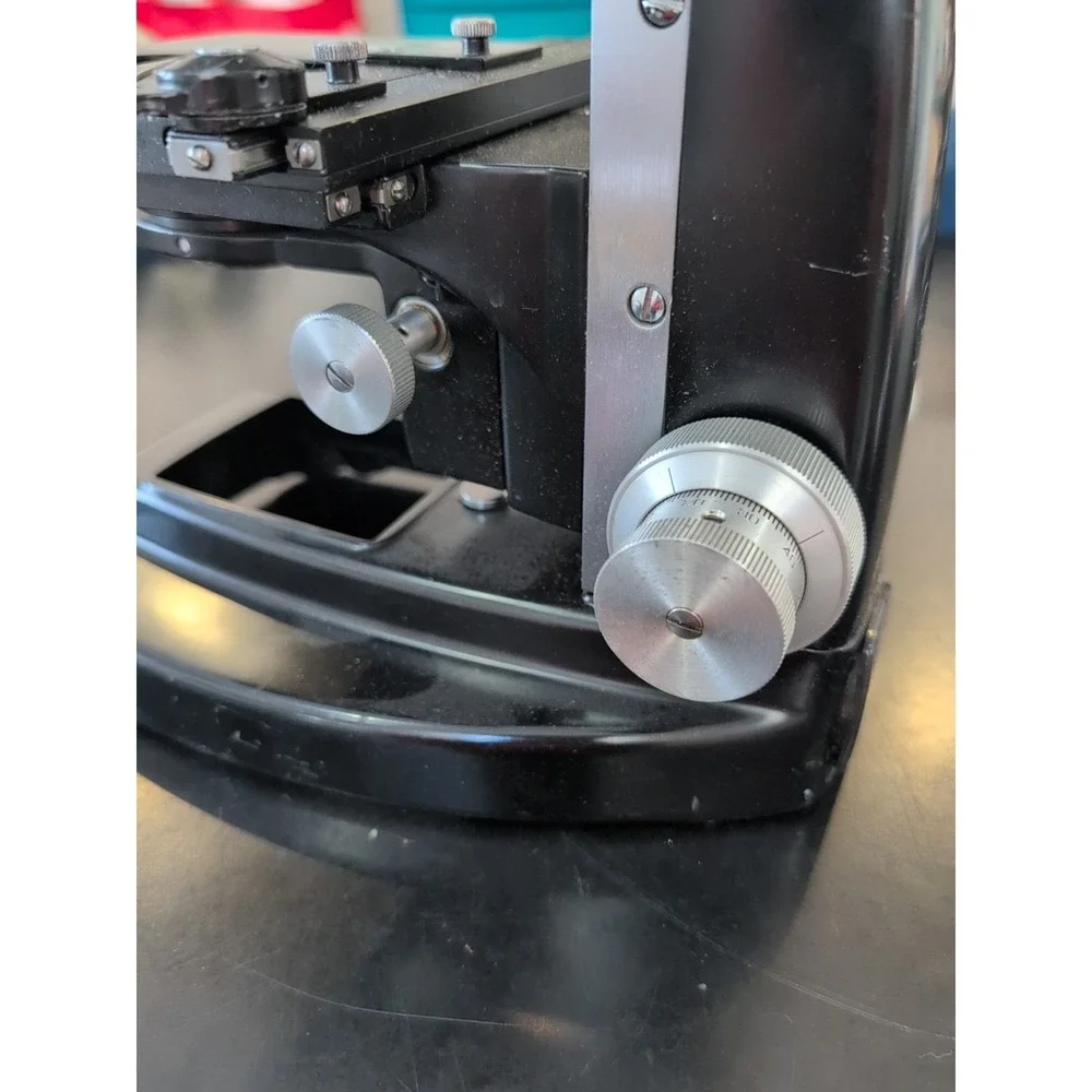 Bausch & Lomb Microscope Black With Objectives